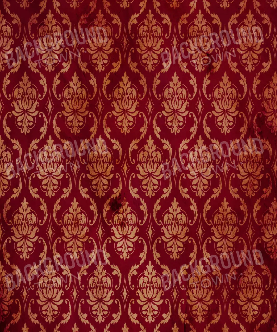 Red Damask Backdrop for Photography