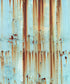 Blue Steel and Metal Backdrop for Photography