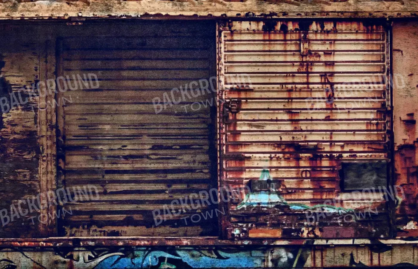 Railway 12X8 Ultracloth ( 144 X 96 Inch ) Backdrop