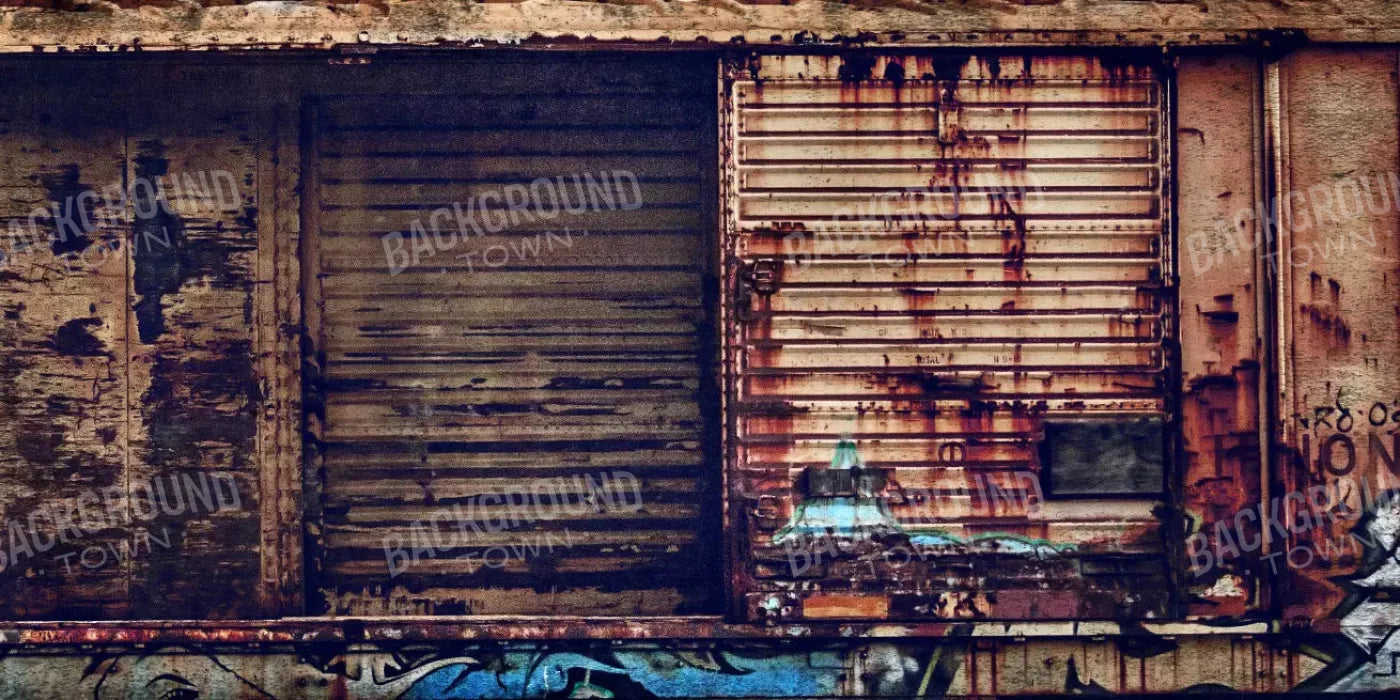 Railway 20X10 Ultracloth ( 240 X 120 Inch ) Backdrop