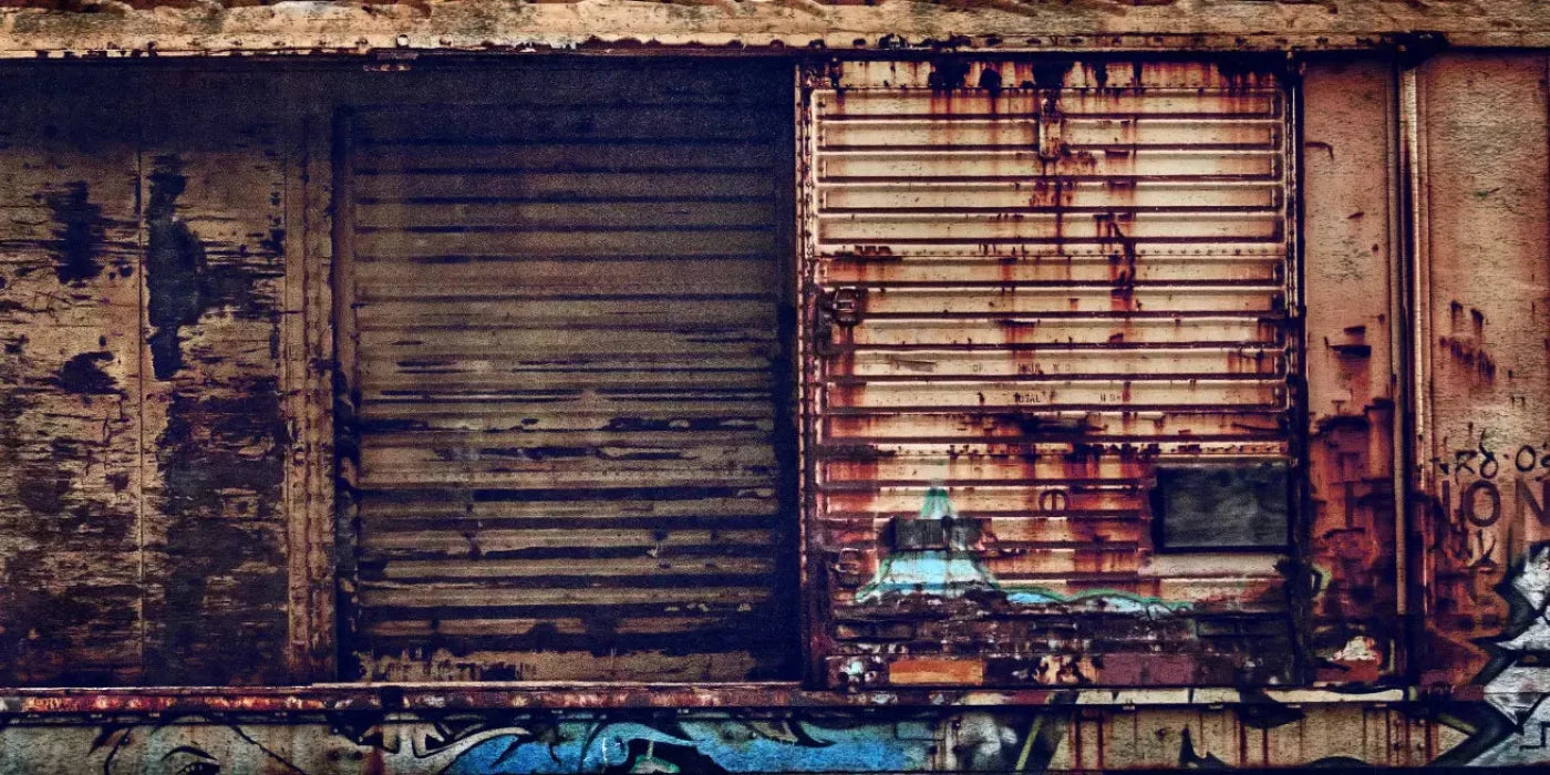 Railway 20X10 Ultracloth ( 240 X 120 Inch ) Backdrop