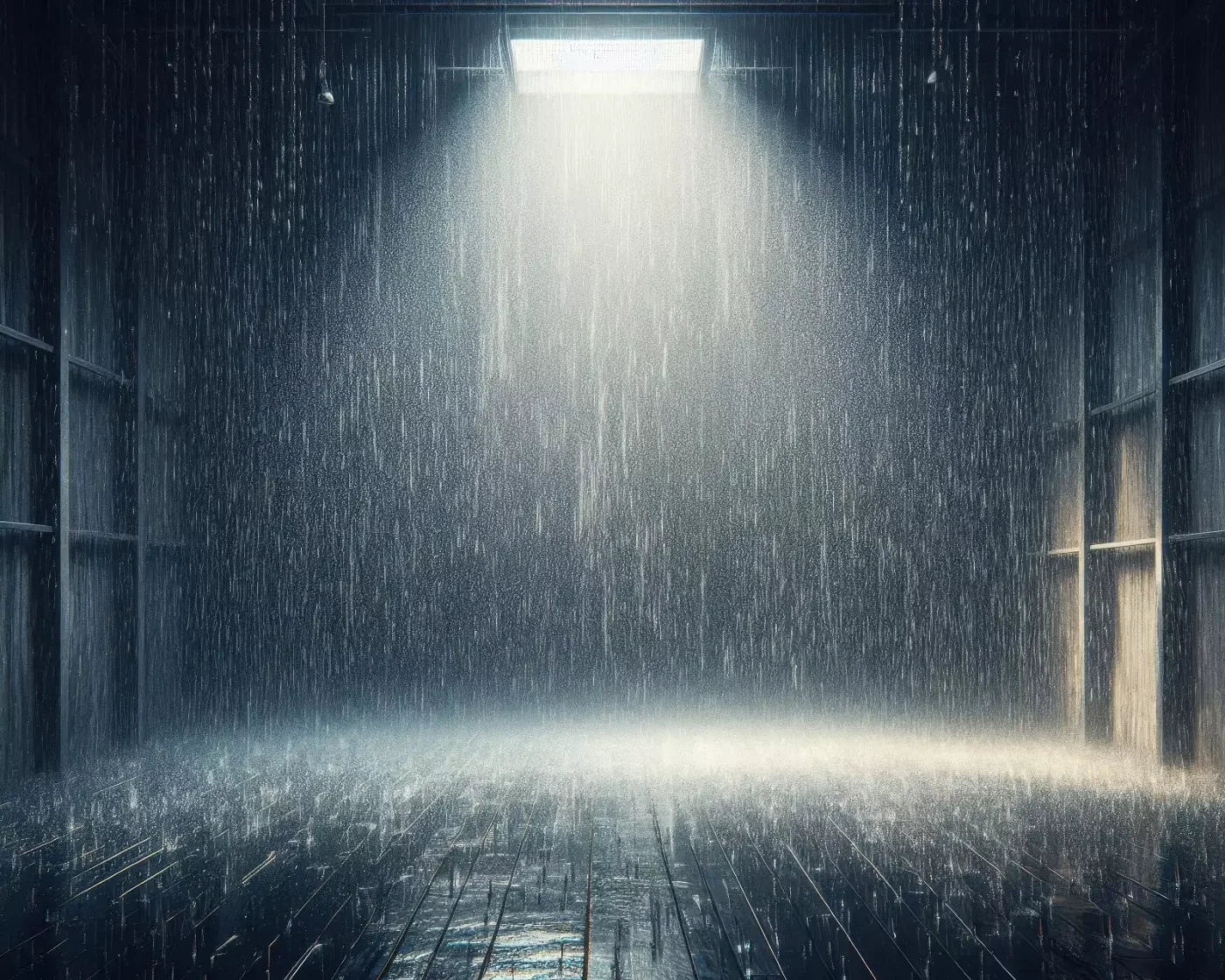 Rain Room 10’X8’ Fleece (120 X 96 Inch) Backdrop