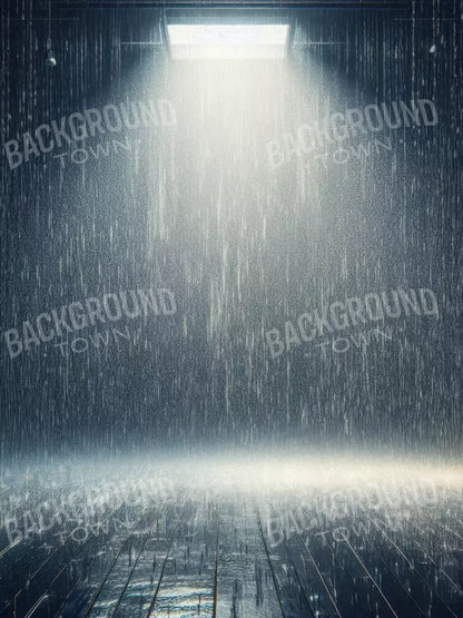 Rain Room 5’X6’8 Fleece (60 X 80 Inch) Backdrop