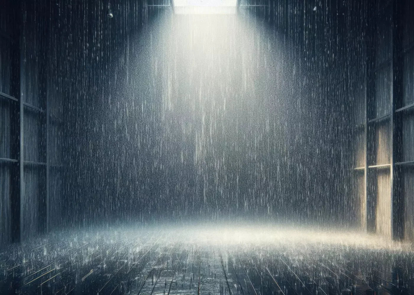Rain Room 7’X5’ Ultracloth (84 X 60 Inch) Backdrop