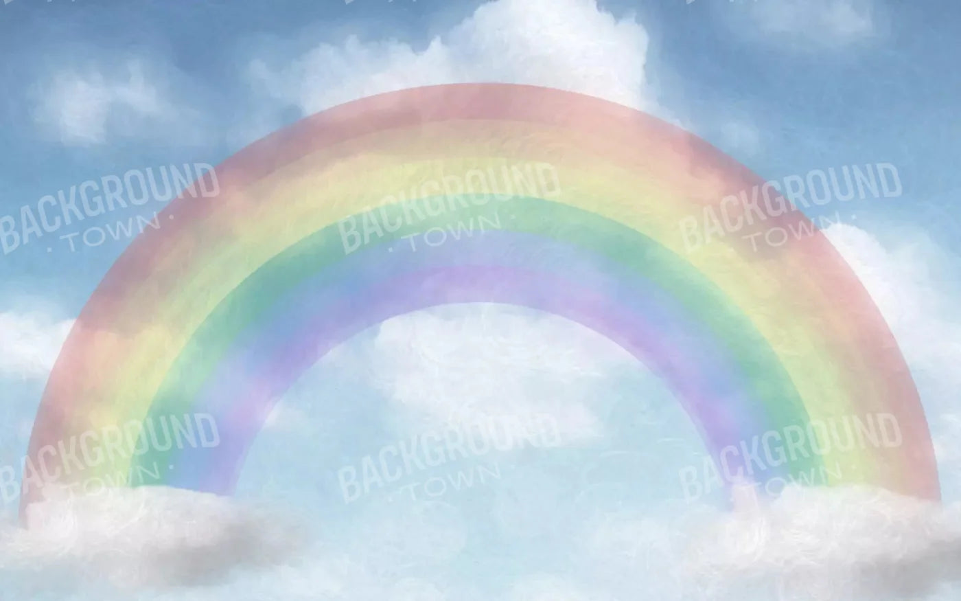 Rainbow 14X9 Ultracloth ( 168 X 108 Inch ) Backdrop