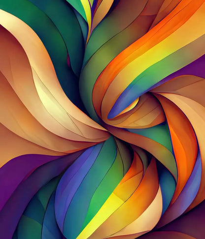 Rainbow Confusion 10X12 Ultracloth ( 120 X 144 Inch ) Backdrop