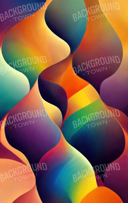 Rainbow Confusion 2 10X16 Ultracloth ( 120 X 192 Inch ) Backdrop