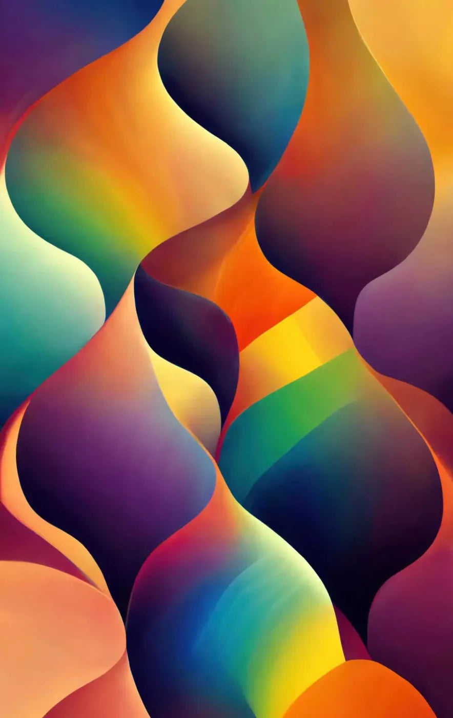 Rainbow Confusion 2 10X16 Ultracloth ( 120 X 192 Inch ) Backdrop