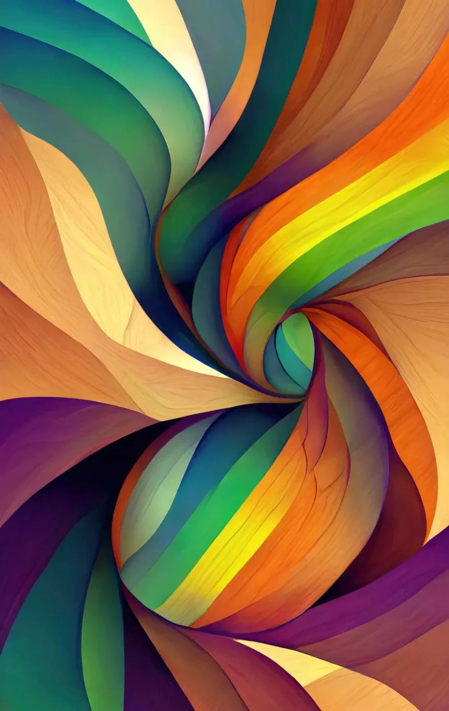 Rainbow Confusion 3 10X16 Ultracloth ( 120 X 192 Inch ) Backdrop