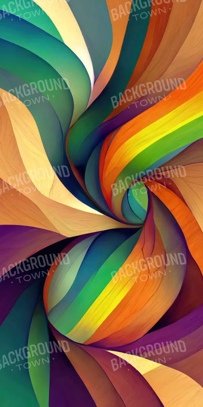 Rainbow Confusion 3 10X20 Ultracloth ( 120 X 240 Inch ) Backdrop