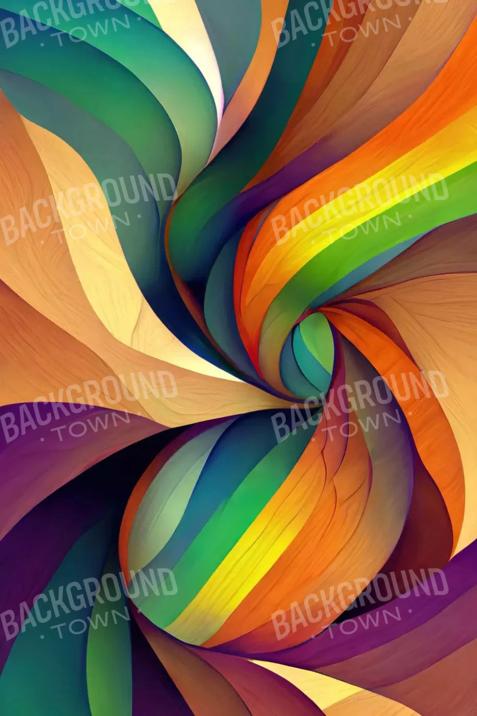 Rainbow Confusion 3 5X8 Ultracloth ( 60 X 96 Inch ) Backdrop