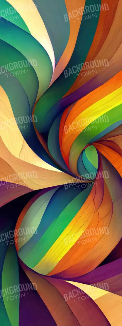 Rainbow Confusion 3 8X20 Ultracloth ( 96 X 240 Inch ) Backdrop