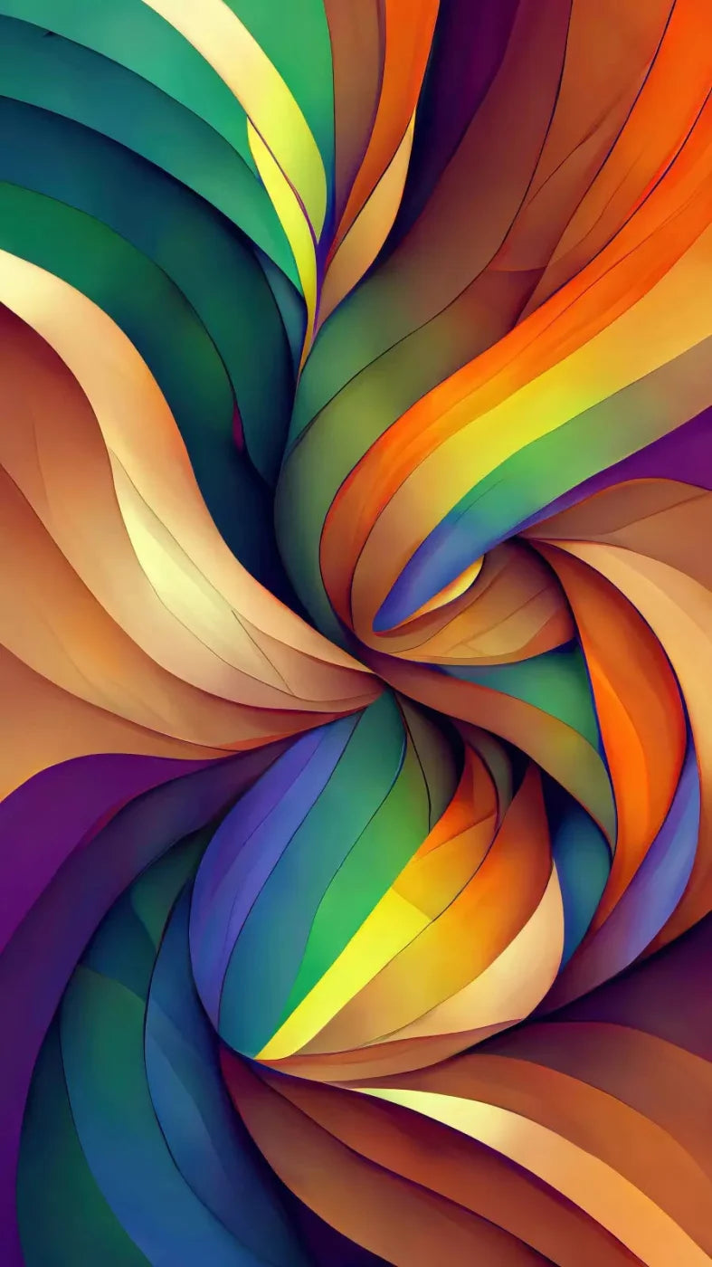 Rainbow Confusion 8X14 Ultracloth ( 96 X 168 Inch ) Backdrop