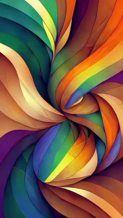 Rainbow Confusion 8X14 Ultracloth ( 96 X 168 Inch ) Backdrop