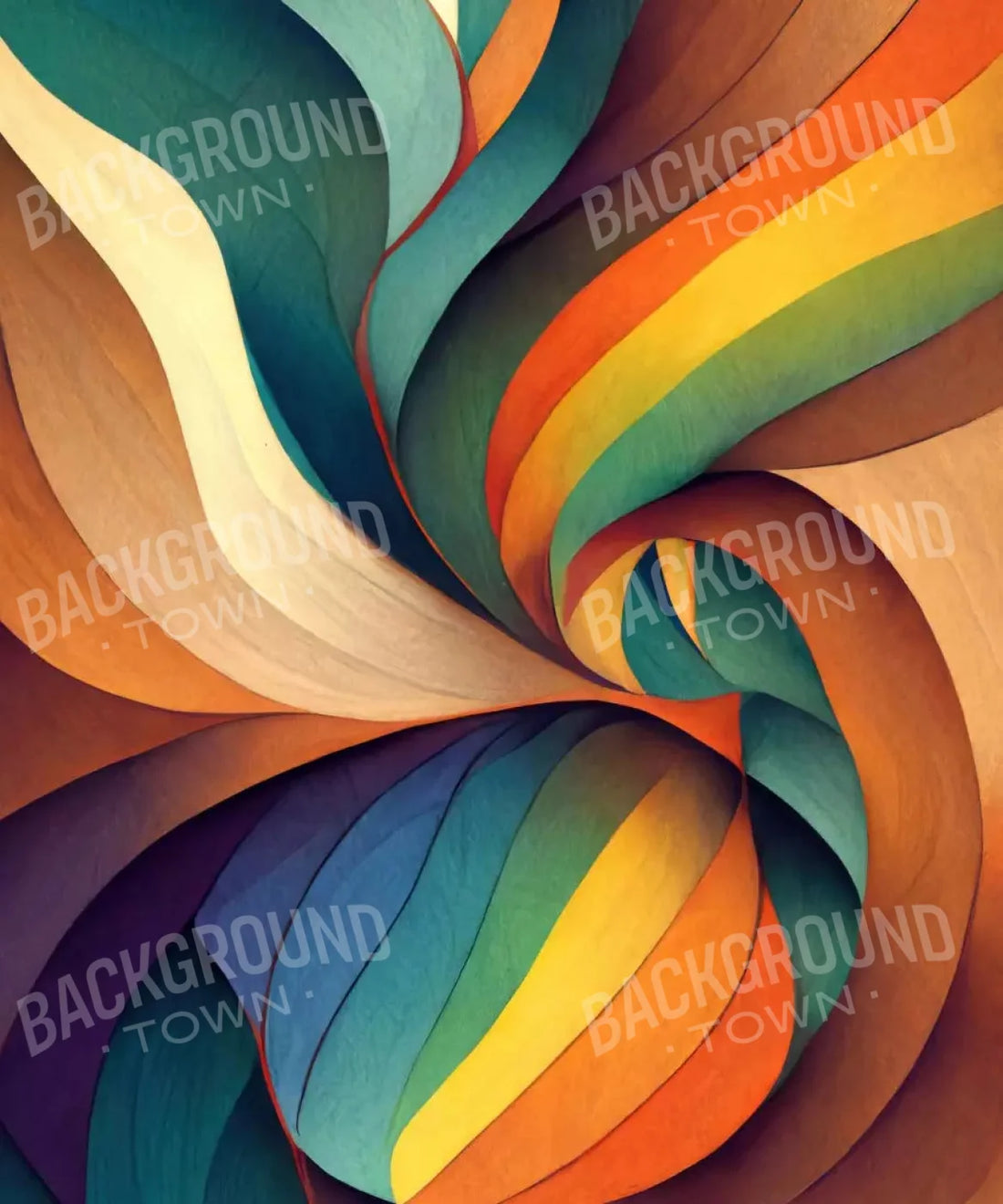 Multi-Color Pattern Backdrop for Photography