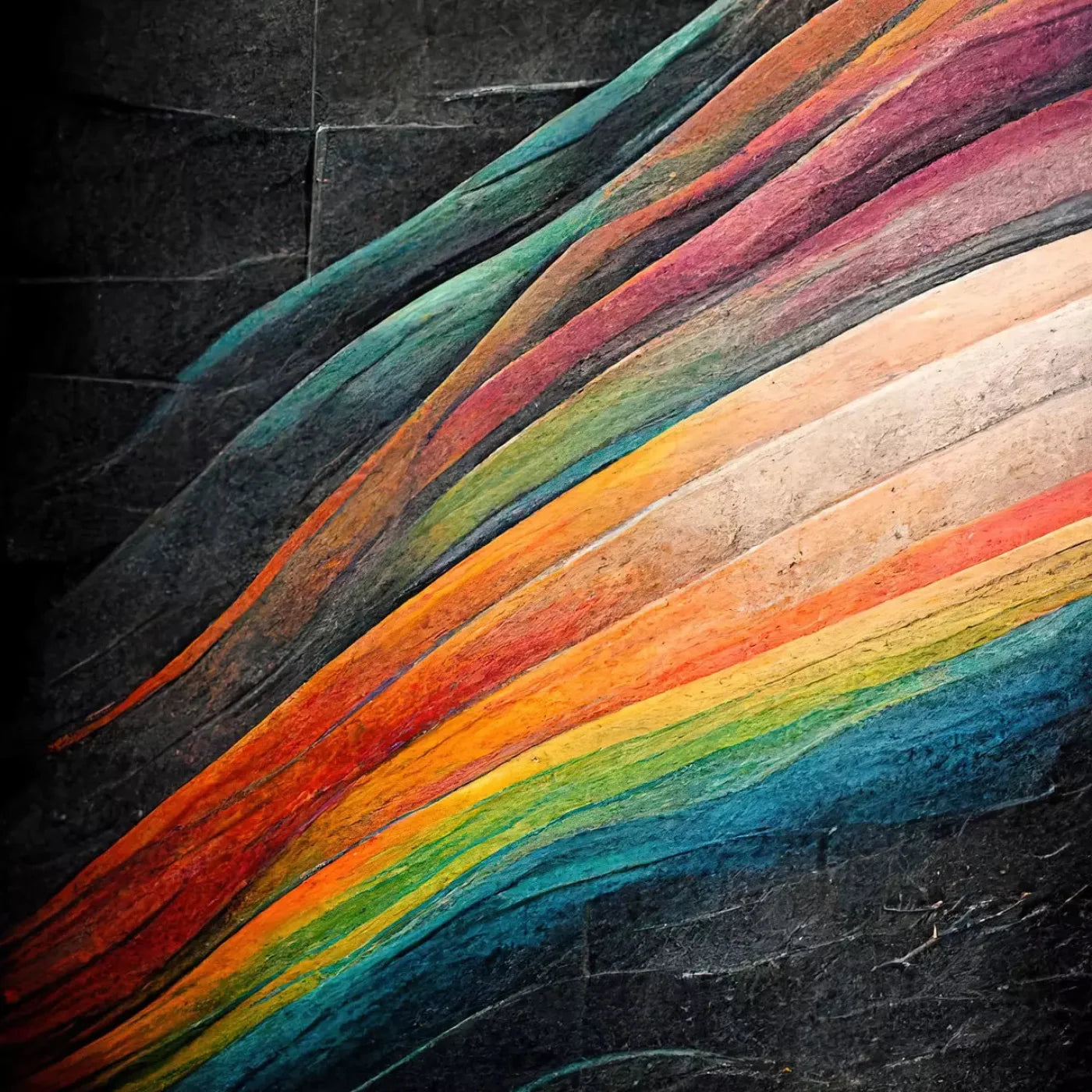 Rainbow Grafitti 10X10 Ultracloth ( 120 X Inch ) Backdrop
