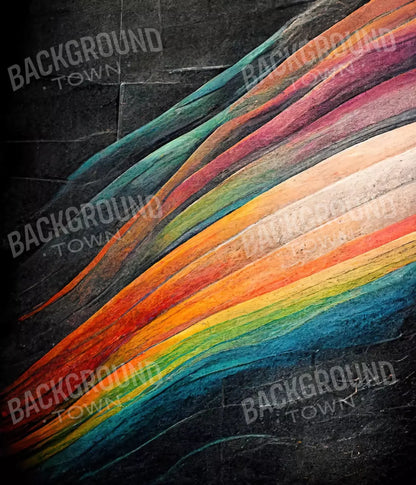 Rainbow Grafitti 10X12 Ultracloth ( 120 X 144 Inch ) Backdrop