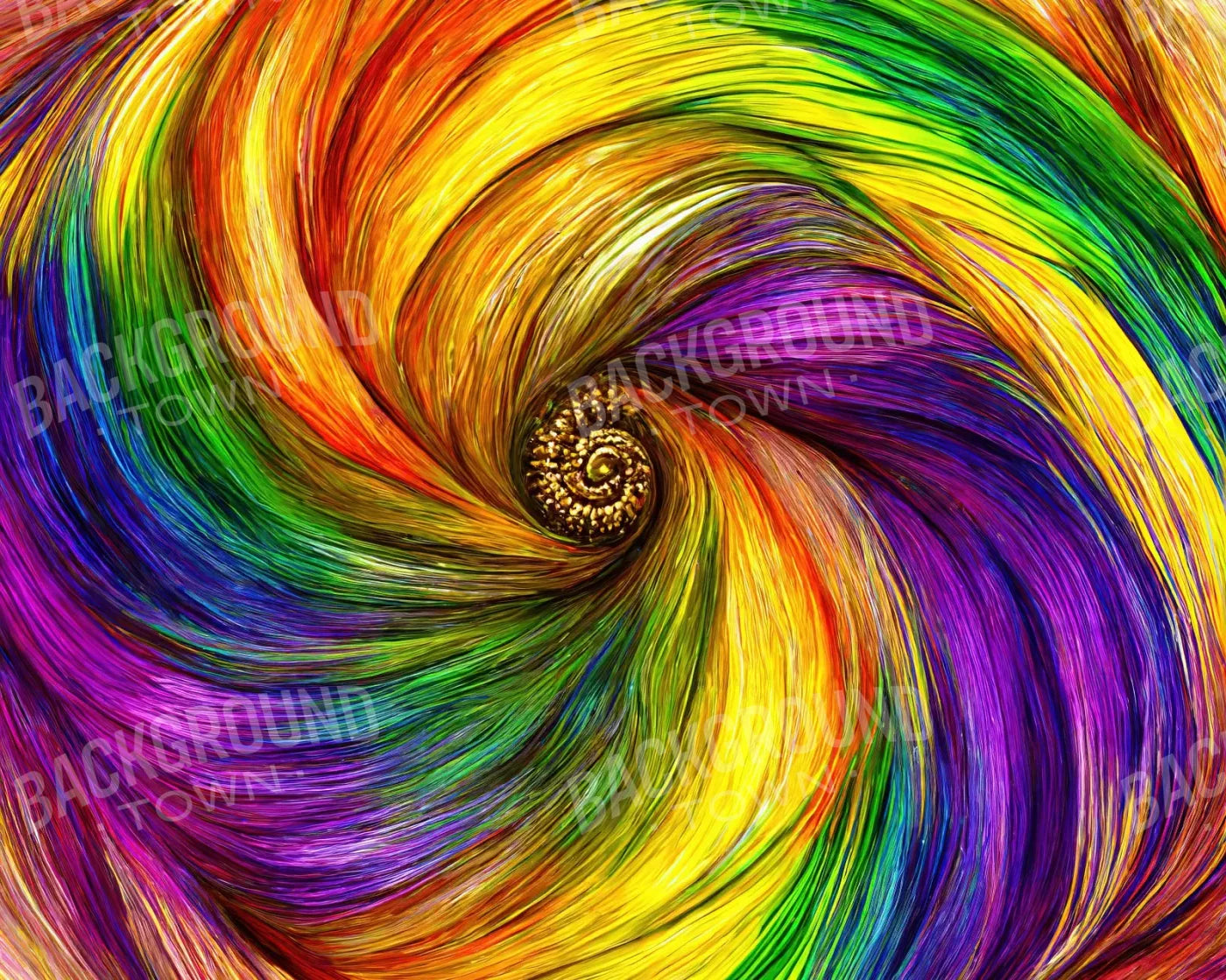 Rainbow Mix 10’X8’ Fleece (120 X 96 Inch) Backdrop