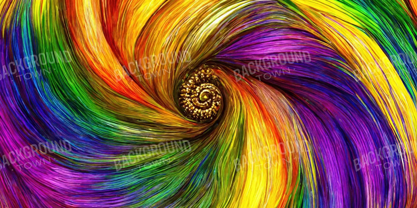 Rainbow Mix 16’X8’ Ultracloth (192 X 96 Inch) Backdrop