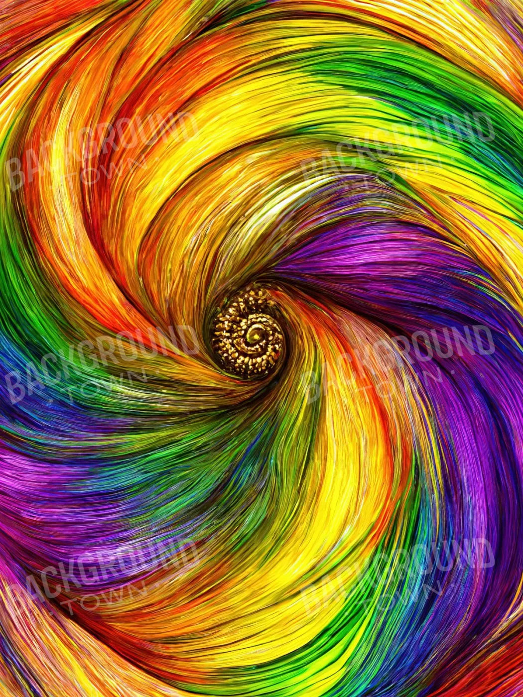 Rainbow Mix 6’X8’ Fleece (72 X 96 Inch) Backdrop