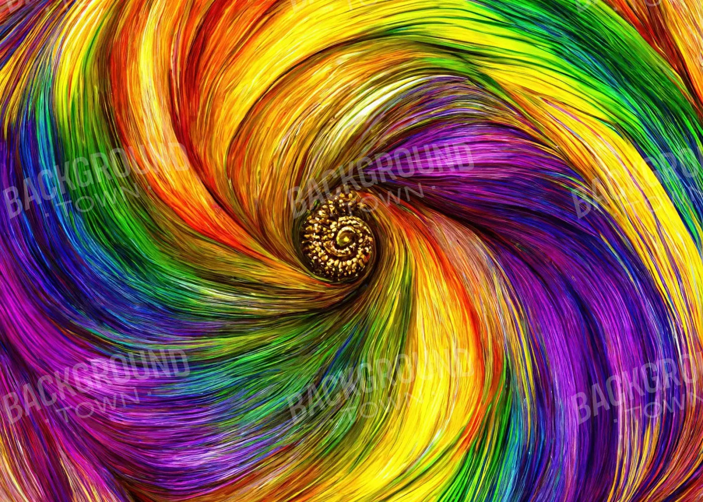 Rainbow Mix 7’X5’ Ultracloth (84 X 60 Inch) Backdrop