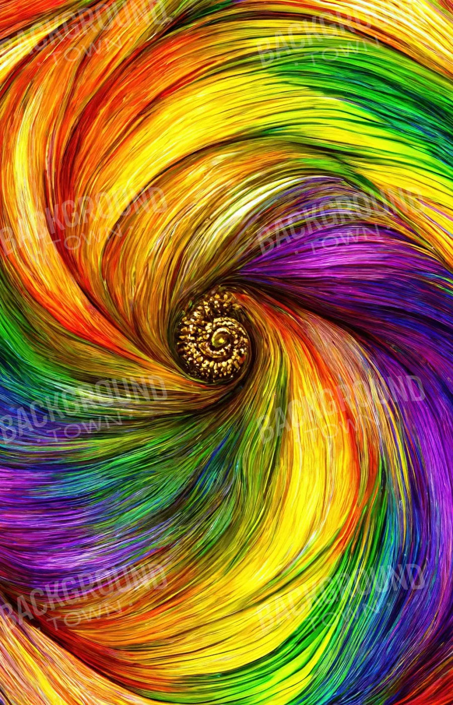 Rainbow Mix 9’X14’ Ultracloth (108 X 168 Inch) Backdrop