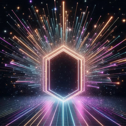 Rainbow Road Portal 10’X10’ Ultracloth (120 X Inch) Backdrop
