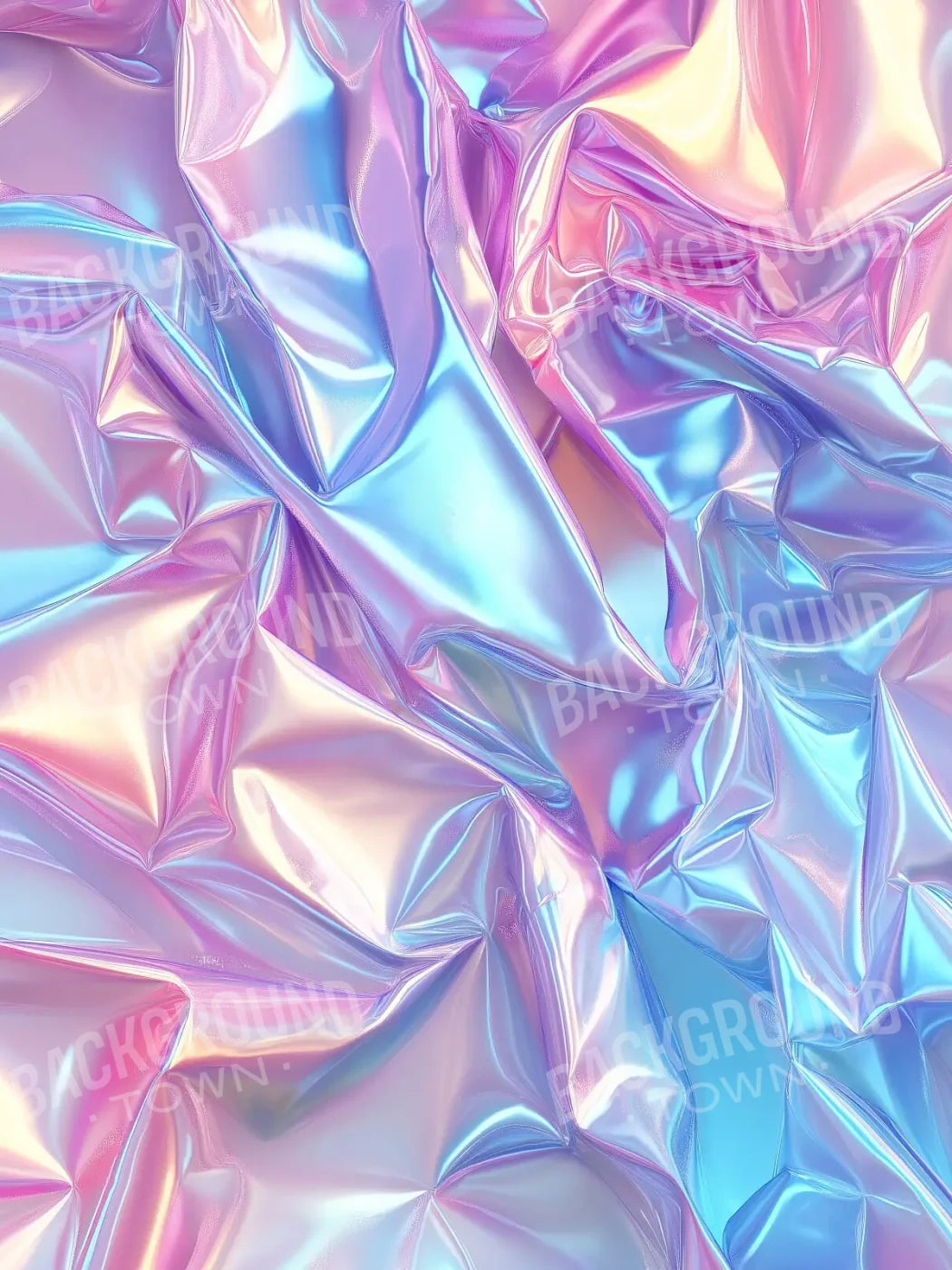 Rainbow Ruffle 6’x8’ Fleece (72 x 96 inch) Backdrop