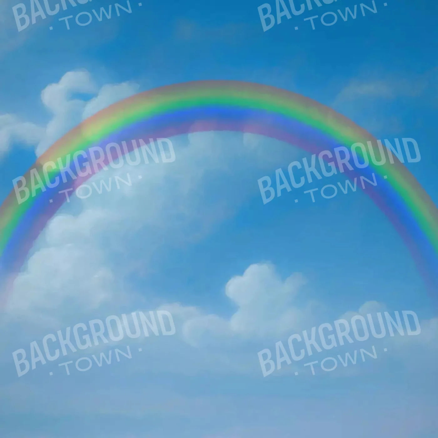 Rainbow Sky 10X10 Ultracloth ( 120 X Inch ) Backdrop
