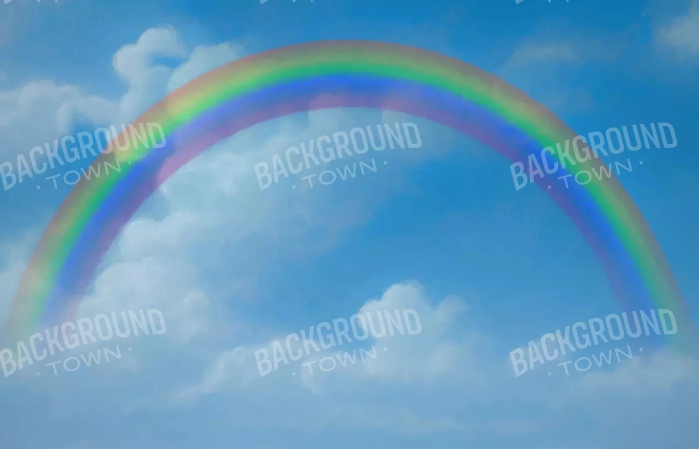 Rainbow Sky 12X8 Ultracloth ( 144 X 96 Inch ) Backdrop