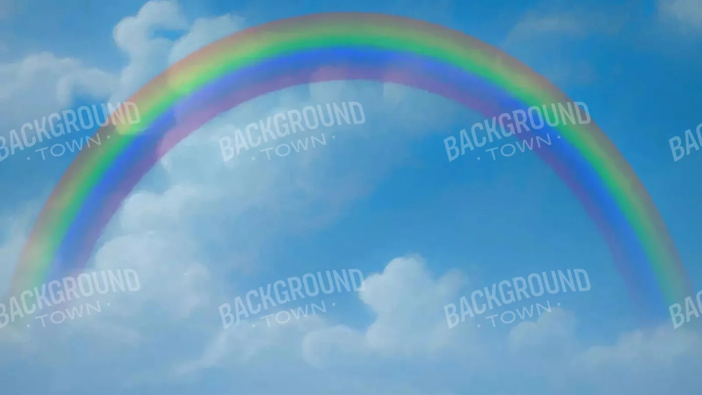 Rainbow Sky 14X8 Ultracloth ( 168 X 96 Inch ) Backdrop