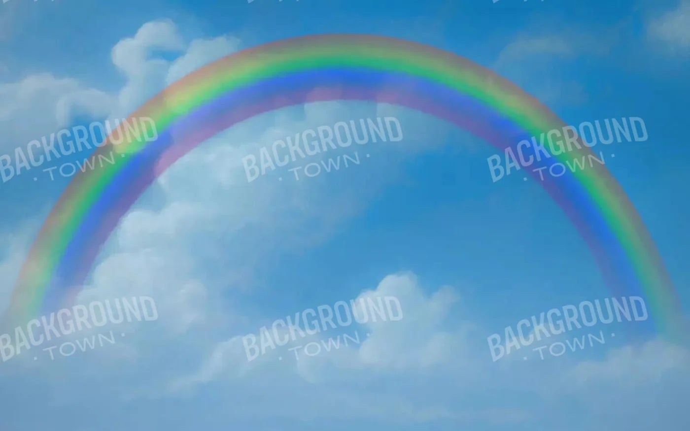 Rainbow Sky 14X9 Ultracloth ( 168 X 108 Inch ) Backdrop