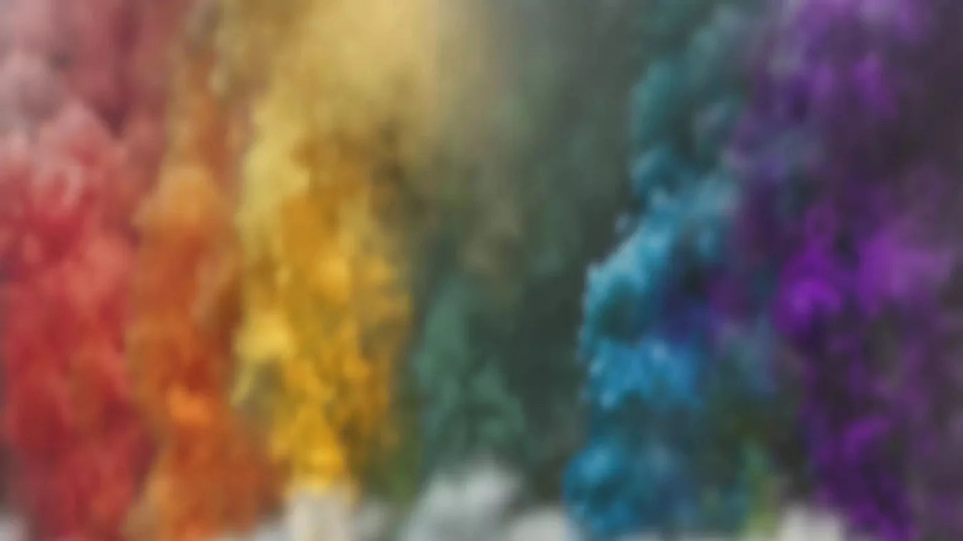 Rainbow Smoke Clouds 14X8 Ultracloth ( 168 X 96 Inch ) Backdrop