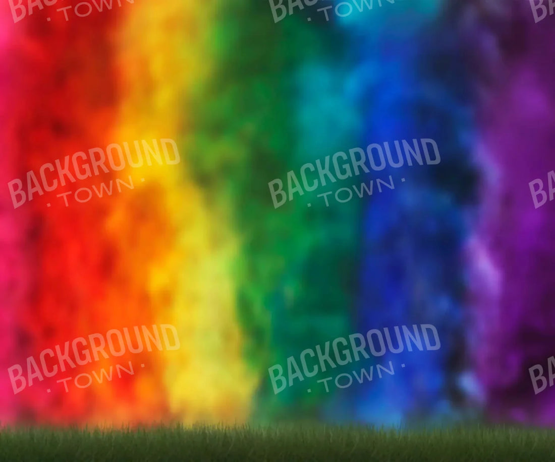 Rainbow Smoke Backdrop for Photography