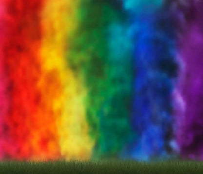 Rainbow Smoke Show 12X10 Ultracloth ( 144 X 120 Inch ) Backdrop