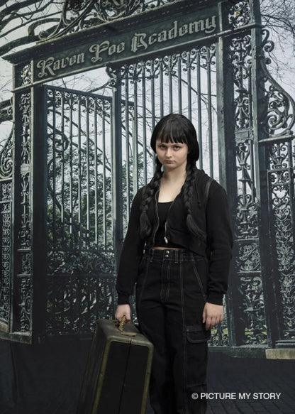 Spooky Gate Backdrop for Photography