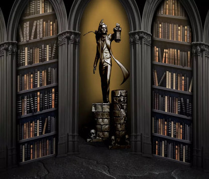 Raven Poe Academy Library 12X10 Ultracloth ( 144 X 120 Inch ) Backdrop