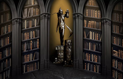 Raven Poe Academy Library 12X8 Ultracloth ( 144 X 96 Inch ) Backdrop