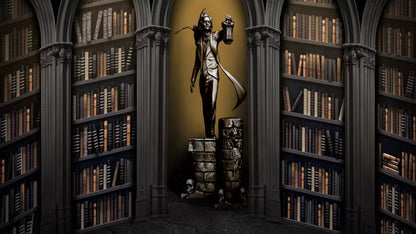 Raven Poe Academy Library 14X8 Ultracloth ( 168 X 96 Inch ) Backdrop