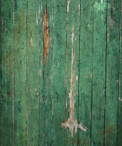 Green Wood Backdrop for Photography