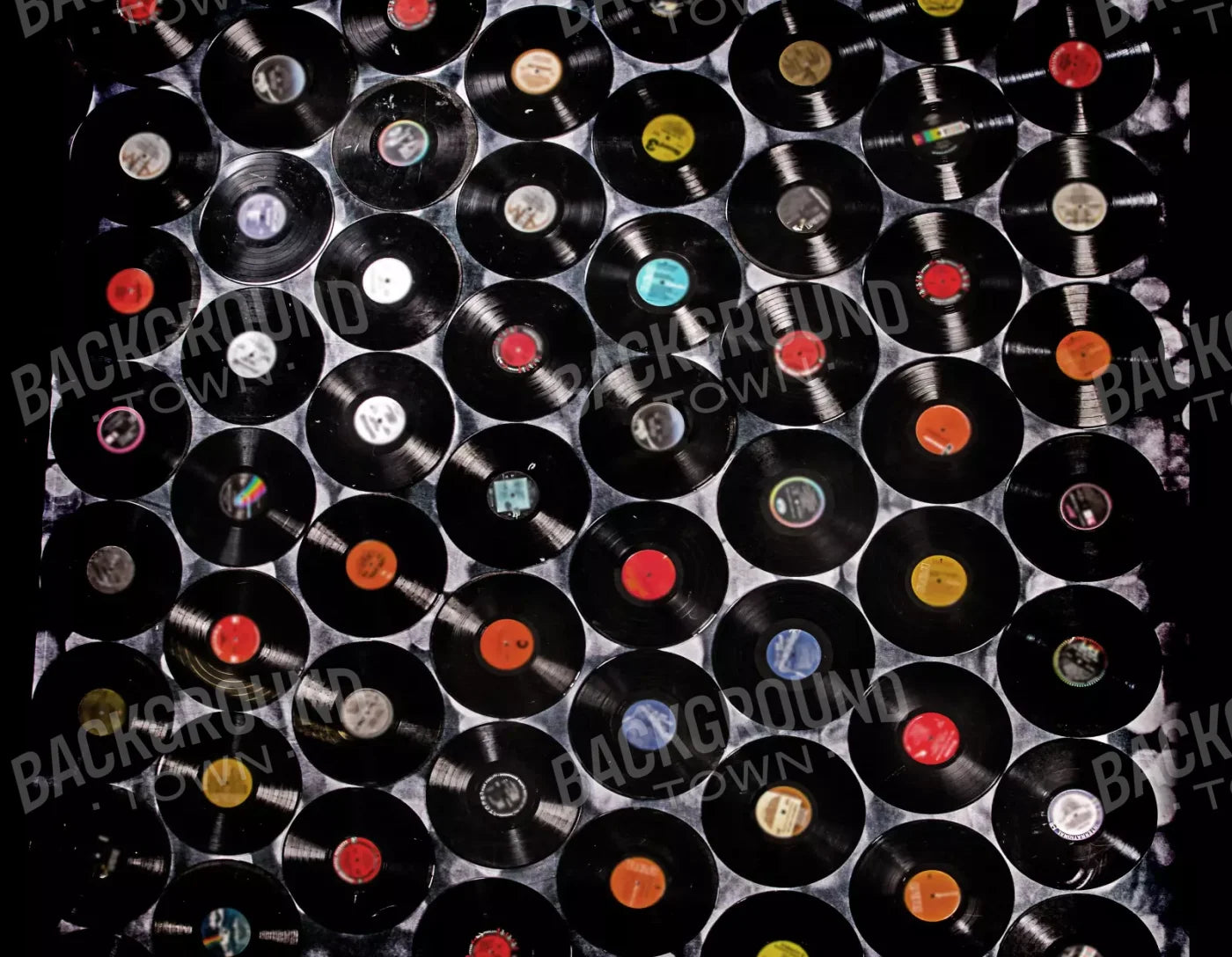 Records 8X6 Fleece ( 96 X 72 Inch ) Backdrop