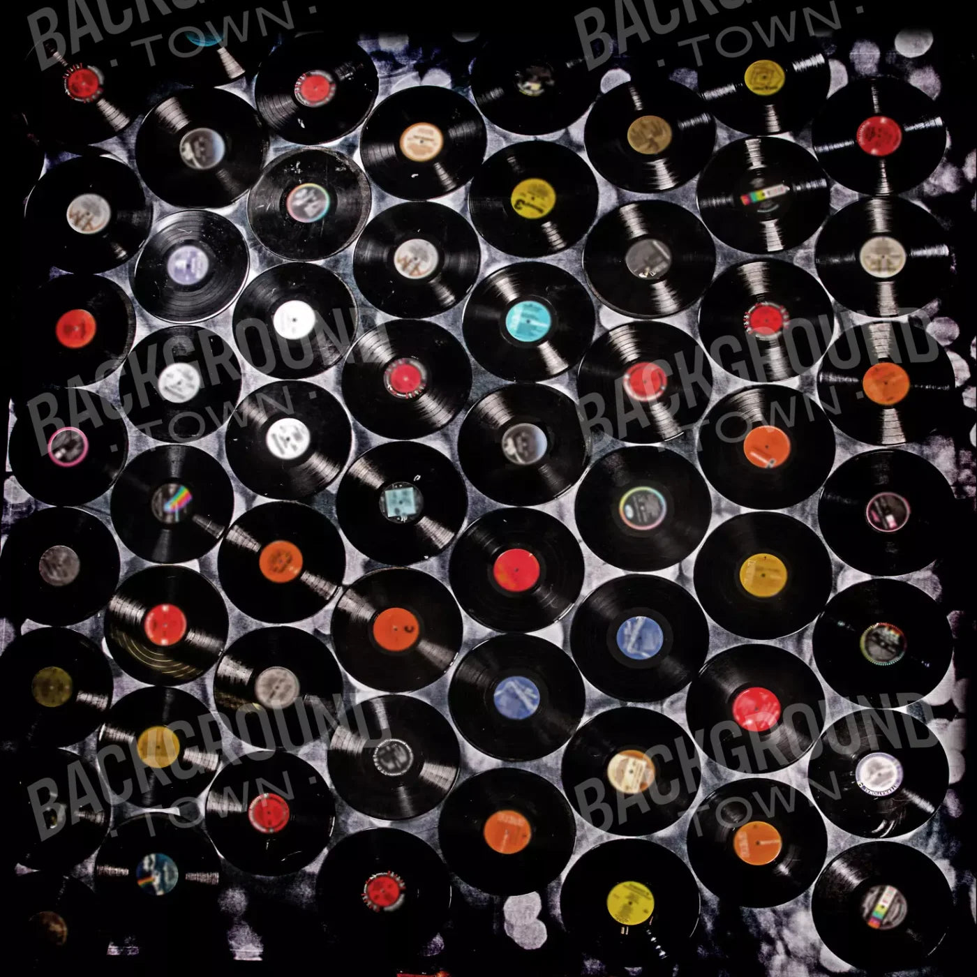 Records 8X8 Fleece ( 96 X Inch ) Backdrop