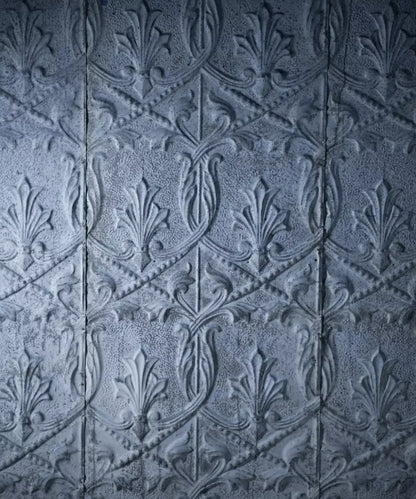Blue Steel and Metal Backdrop for Photography