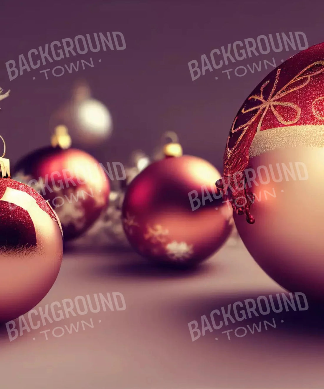 Beige Christmas Backdrop for Photography