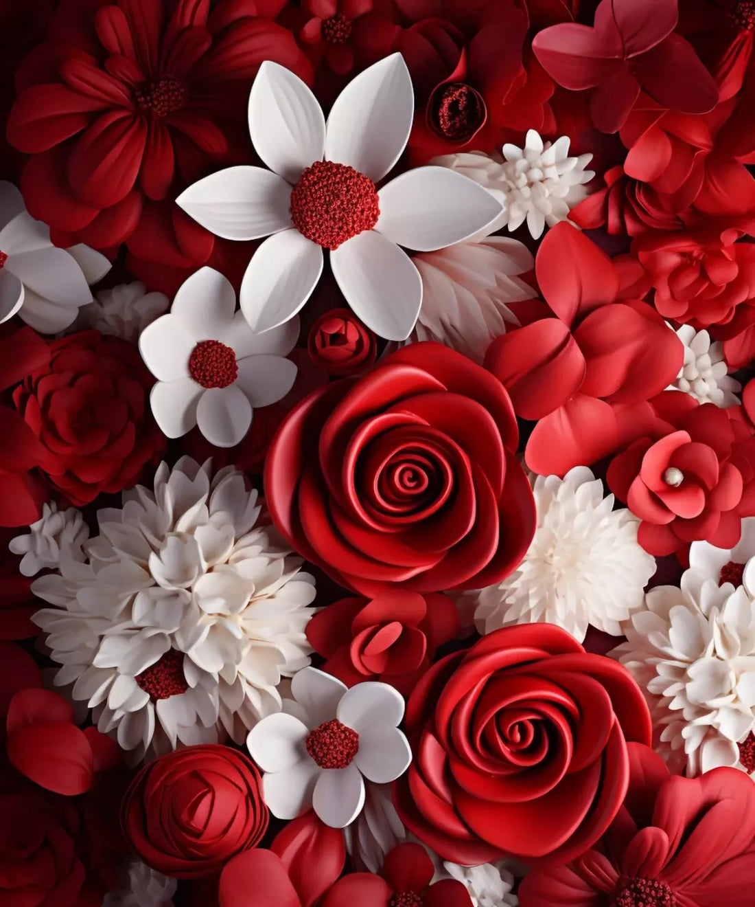Red Al Design Backdrop for Photography