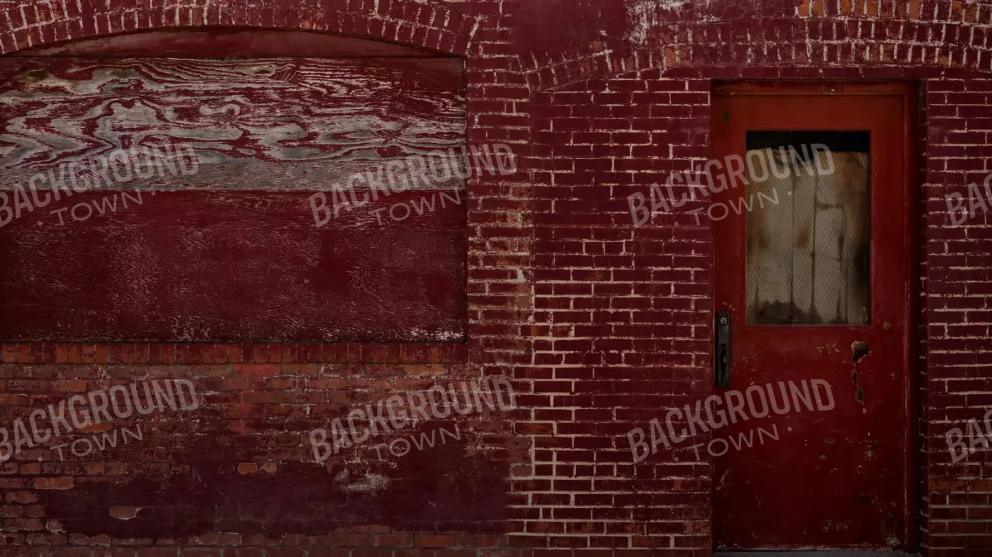 Red Brick Alley 14X8 Ultracloth ( 168 X 96 Inch ) Backdrop