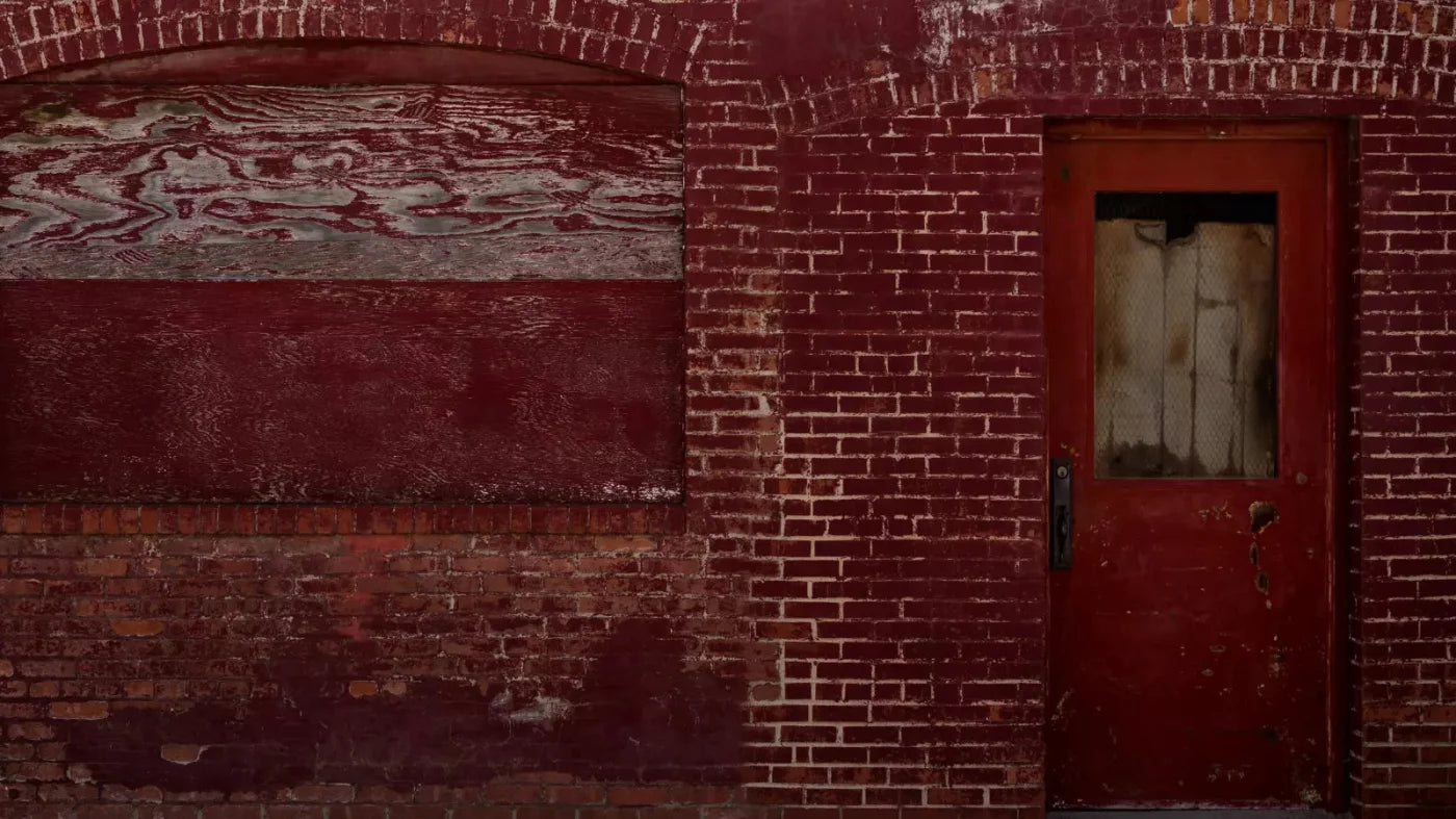 Red Brick Alley 14X8 Ultracloth ( 168 X 96 Inch ) Backdrop