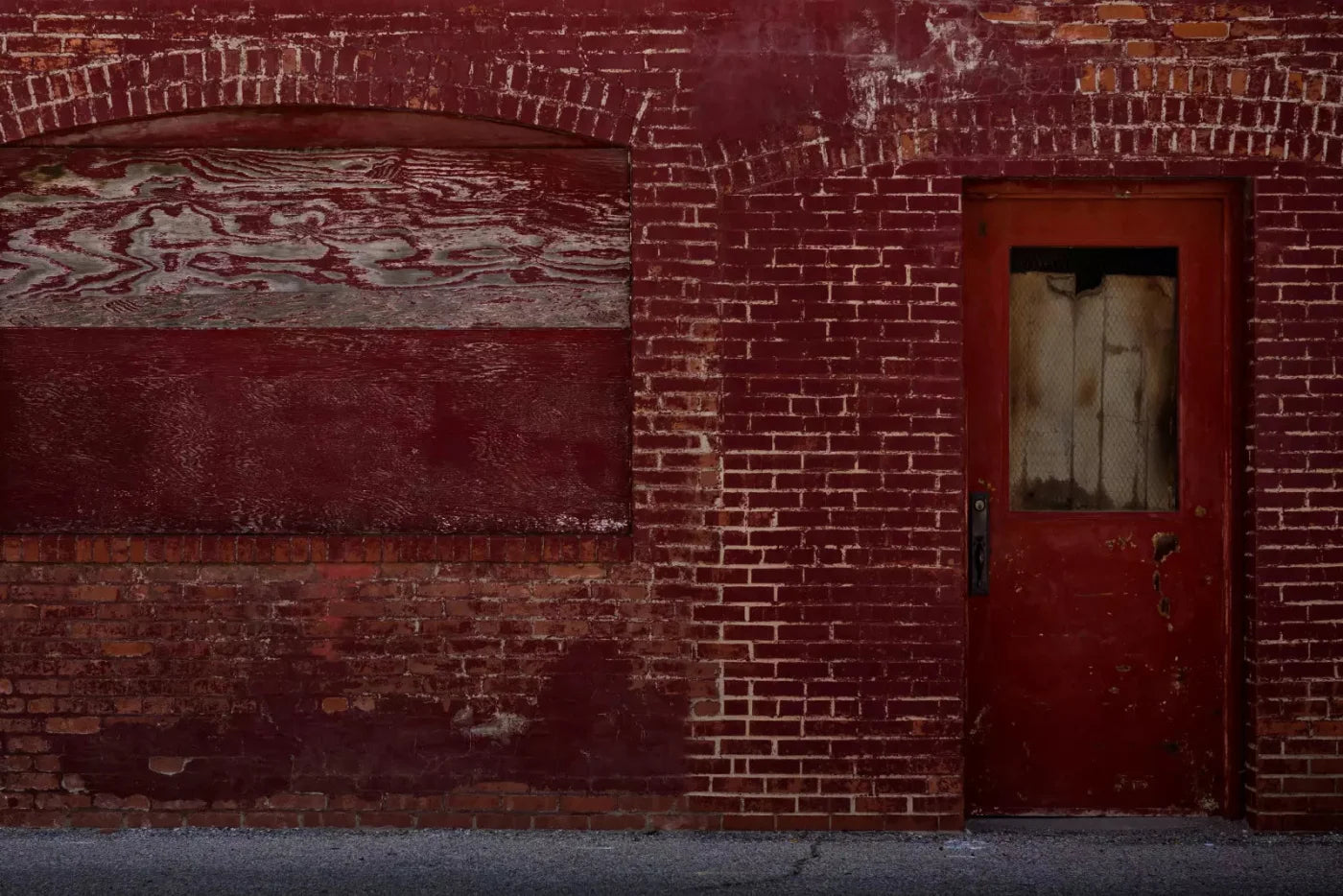 Red Brick Alley 8X5 Ultracloth ( 96 X 60 Inch ) Backdrop
