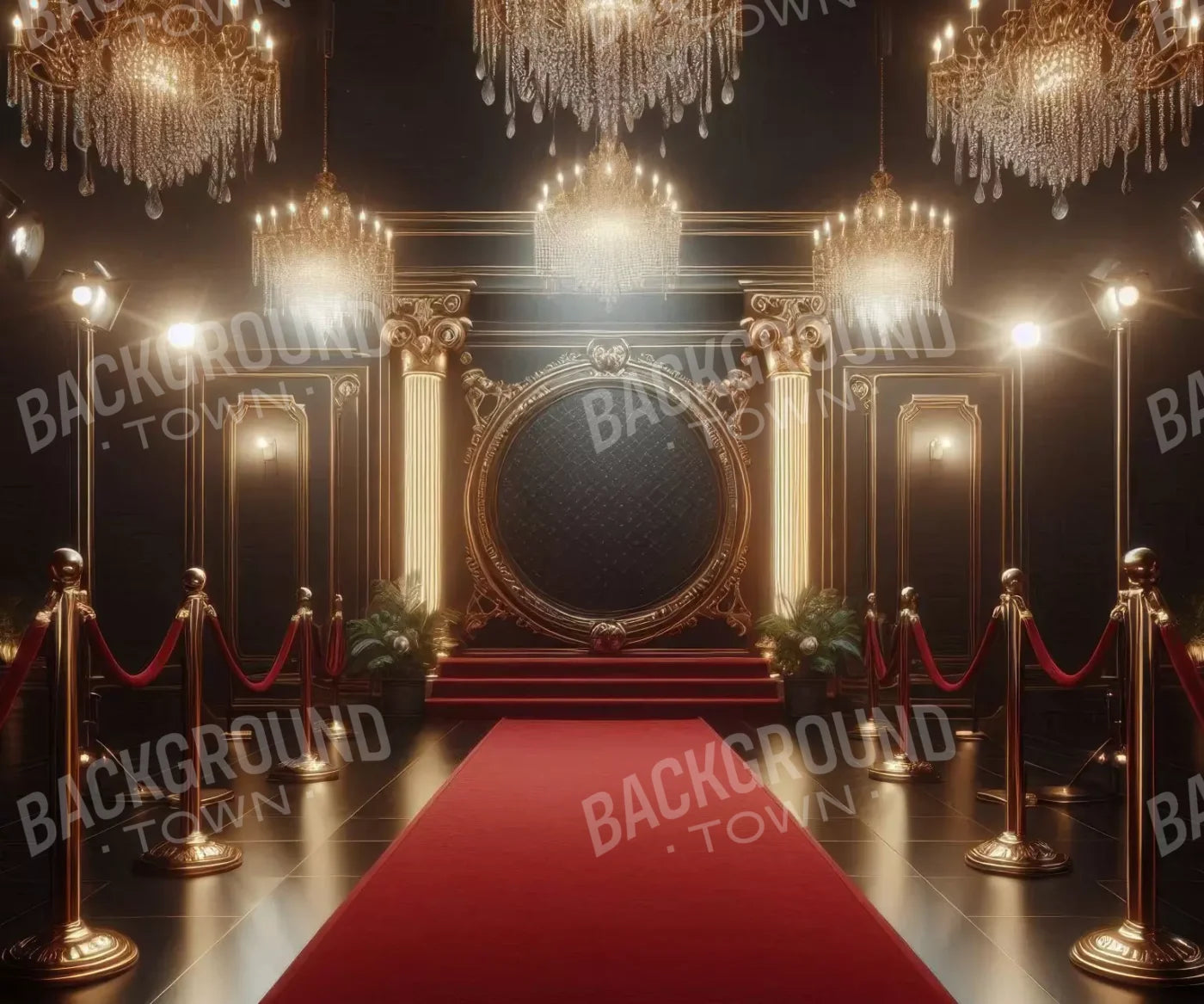 Red Carpet 12’X10’ Ultracloth (144 X 120 Inch) Backdrop