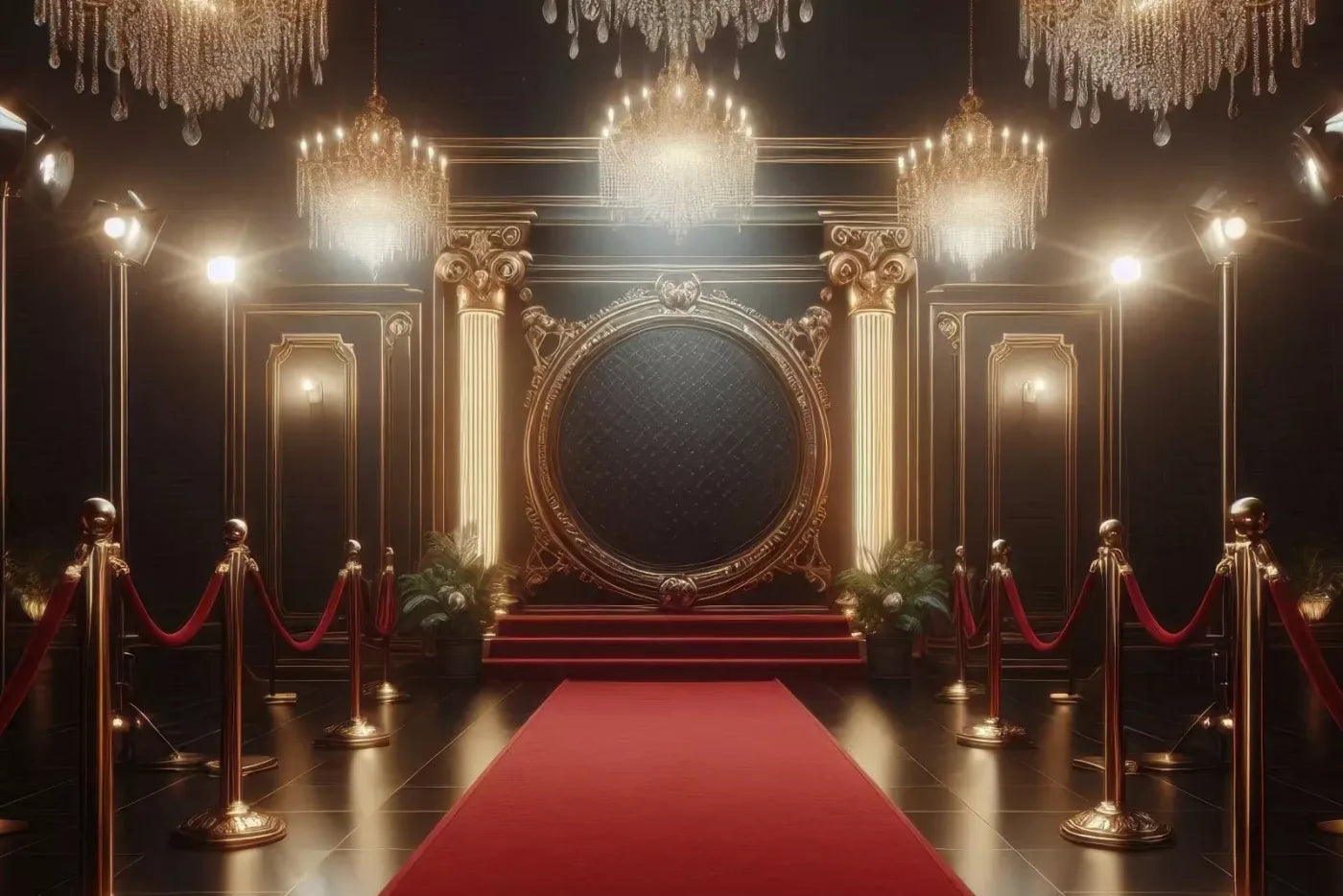 Red Carpet 12’X8’ Ultracloth (144 X 96 Inch) Backdrop